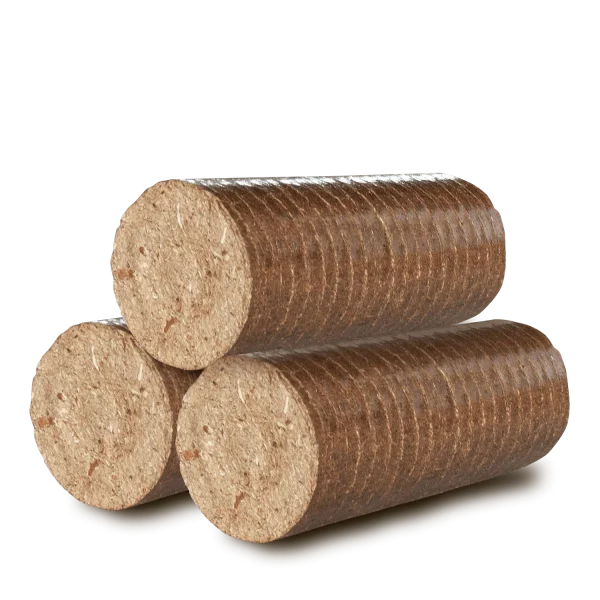 Holzbriketts Nestro XL Red – rund ohne Loch (Palette 960 kg)