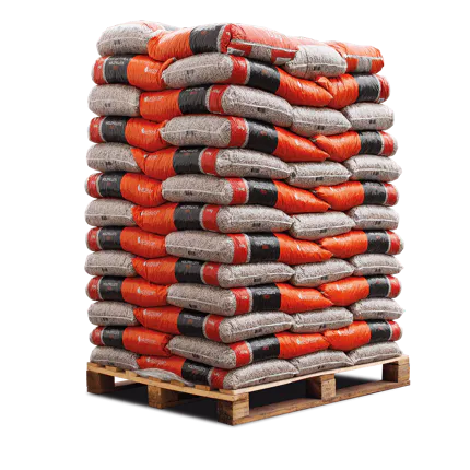 Holzpellets ENplus A1 6 mm – 65 × 15 kg – Hartholz