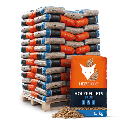 Holzpellets ENplus A1 6 mm – 65 × 15 kg – Premium