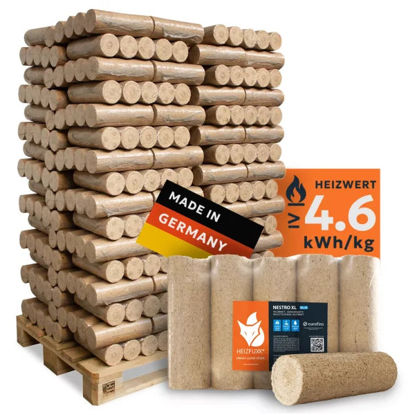 Holzbriketts